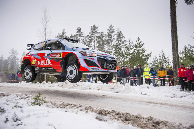 Hyundai i20 WRC Jump